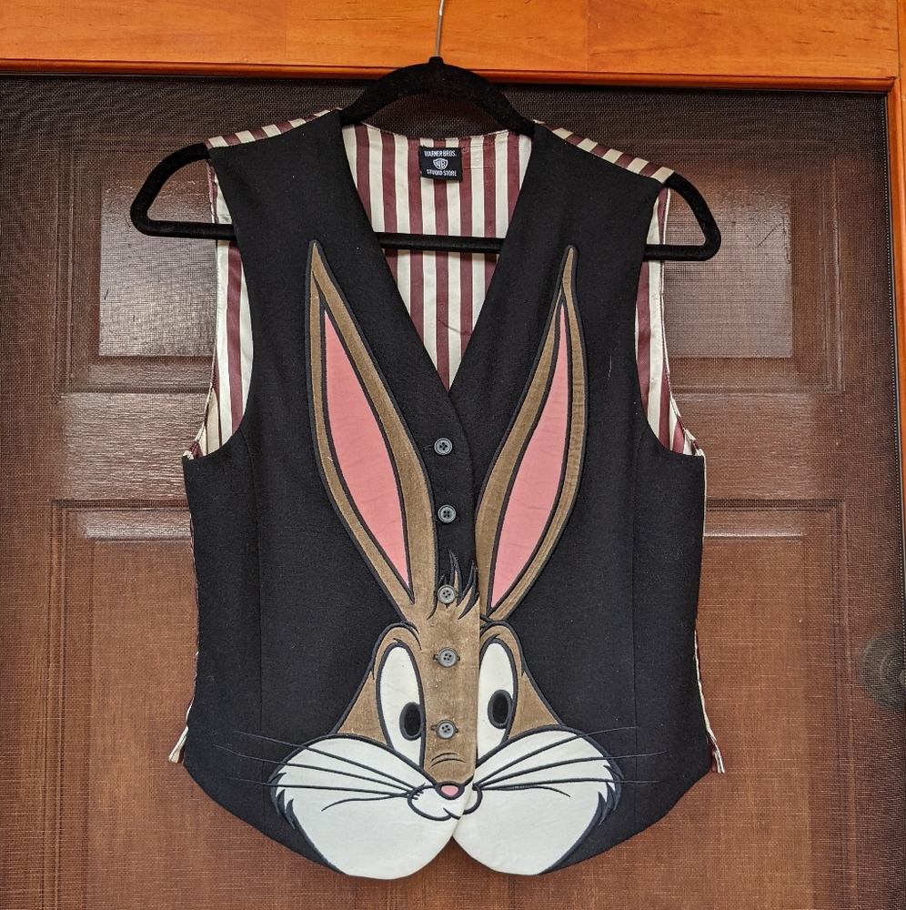 Vintage 90s Disney Bugs Bunny Vest